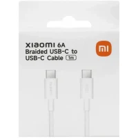 Charge and Data Cable Xiaomi BHR087KGL, USB Type-C/USB Type-C, 1m, White 2