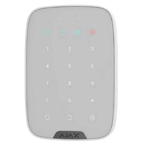 Wireless Touch Keypad Ajax KeyPad, White