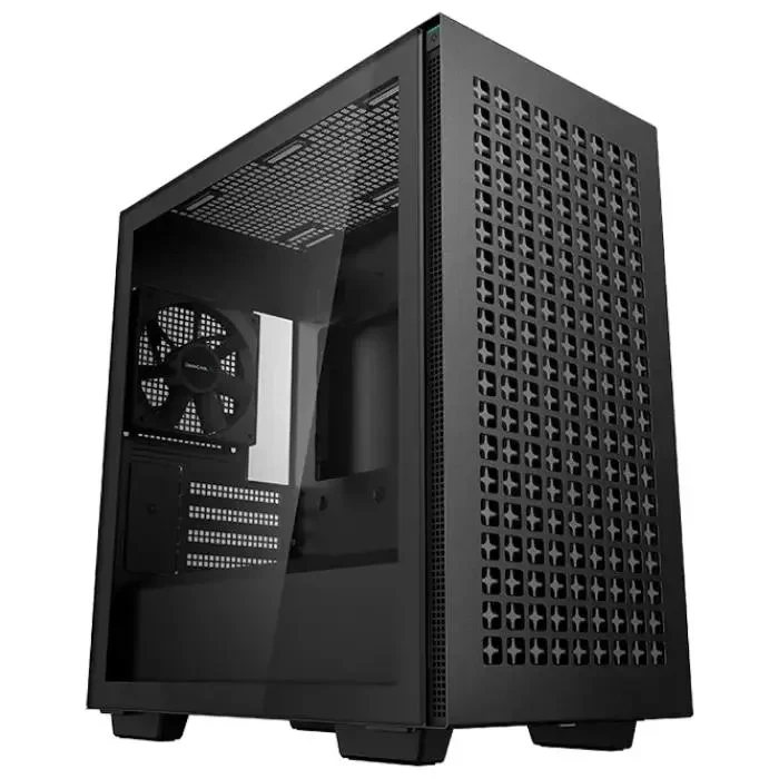 PC Case Deepcool CH370, Mini-Tower, w/o PSU, Black 4