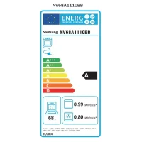 Electric oven Samsung NV68A1110BB/WT, Black 6