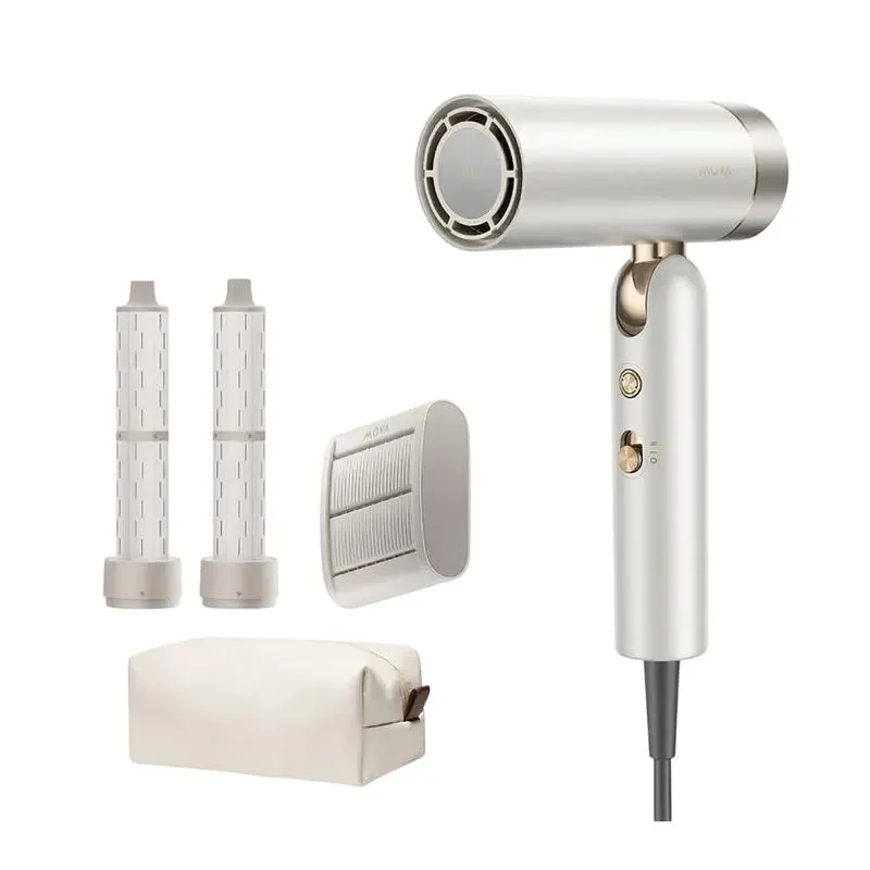 Hair Dryer Mova Flip 10, 1400W, White 7
