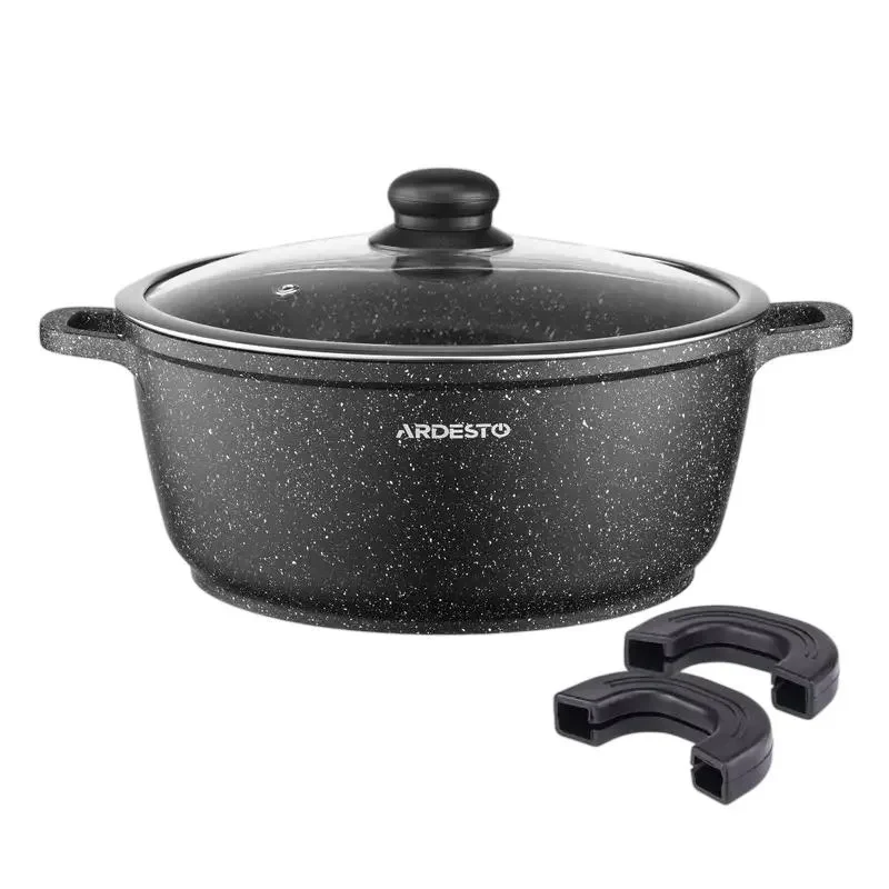 Pot Ardesto AR2430GE, 3,1L, 22cm, Black 8
