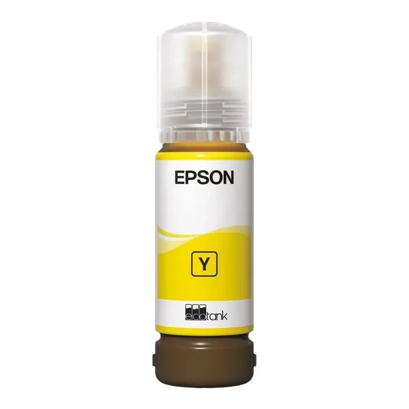 Ink Bottle Epson 108 EcoTank, 70ml, Yellow 3