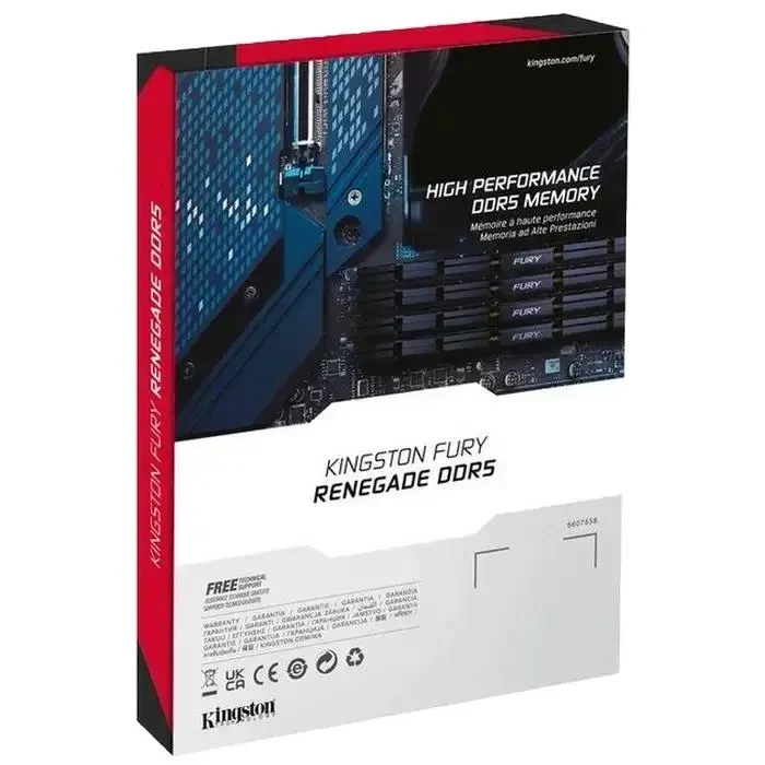 RAM Kingston FURY Renegade, DDR5 SDRAM, 6400 MHz, 64GB, KF564C32RSK2-64 9