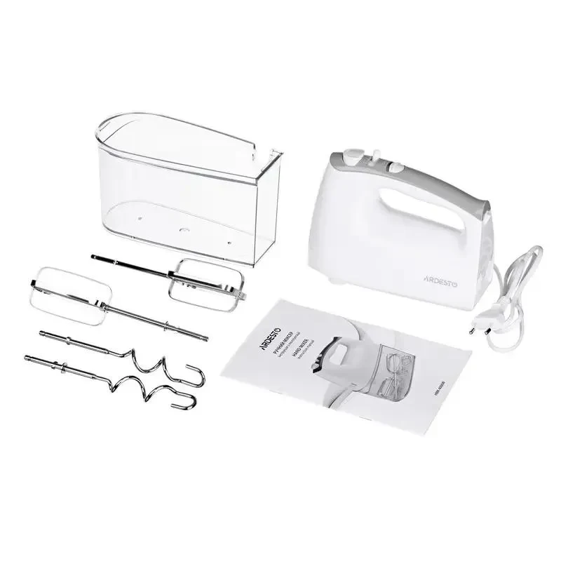 Hand mixer Ardesto HMK-4006W, White 6
