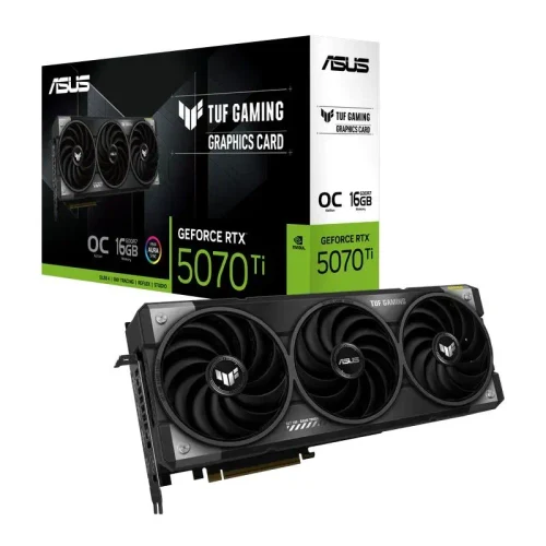 Graphics Card ASUS TUF Gaming RTX5070Ti, 16GB GDDR7 256bit