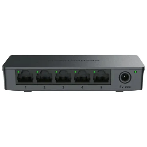 Network switch Grandstream GWN7700, 5x 10/100/1000 Mbps