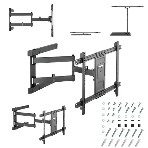 Swivel Motion Wall Mount Gembird WM-80ST-05, Black