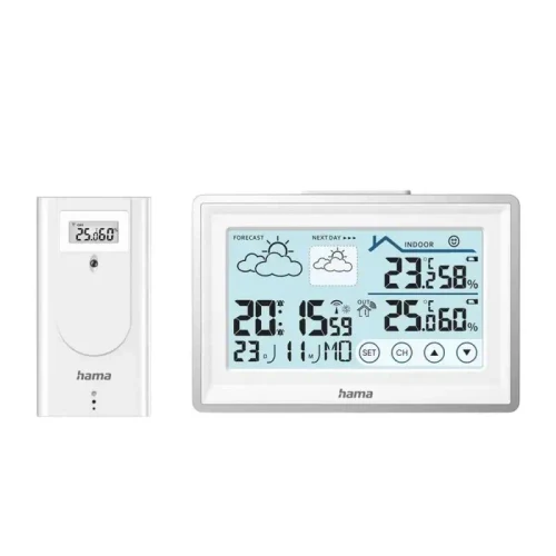 Smart Temperature & Humidity Sensor HAMA Bahamas, White