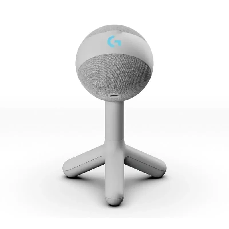 Gaming Microphone Logitech Yeti Orb RGB, USB, White 5