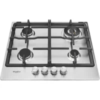 Gas Cooktop Whirlpool TGML 661 IX, Stainless Steel 5