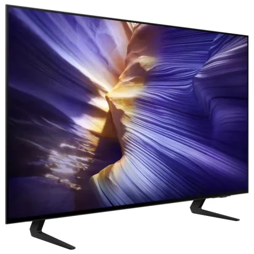 42" OLED SMART TV Samsung QE42S90FAEXUA, 3840x2160 4K UHD, Tizen, Black