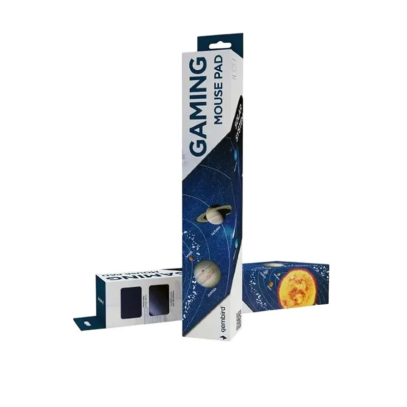 Gaming Mouse Pad Gembird MP-SOLARSYSTEM-XL-01, Large, Black 4