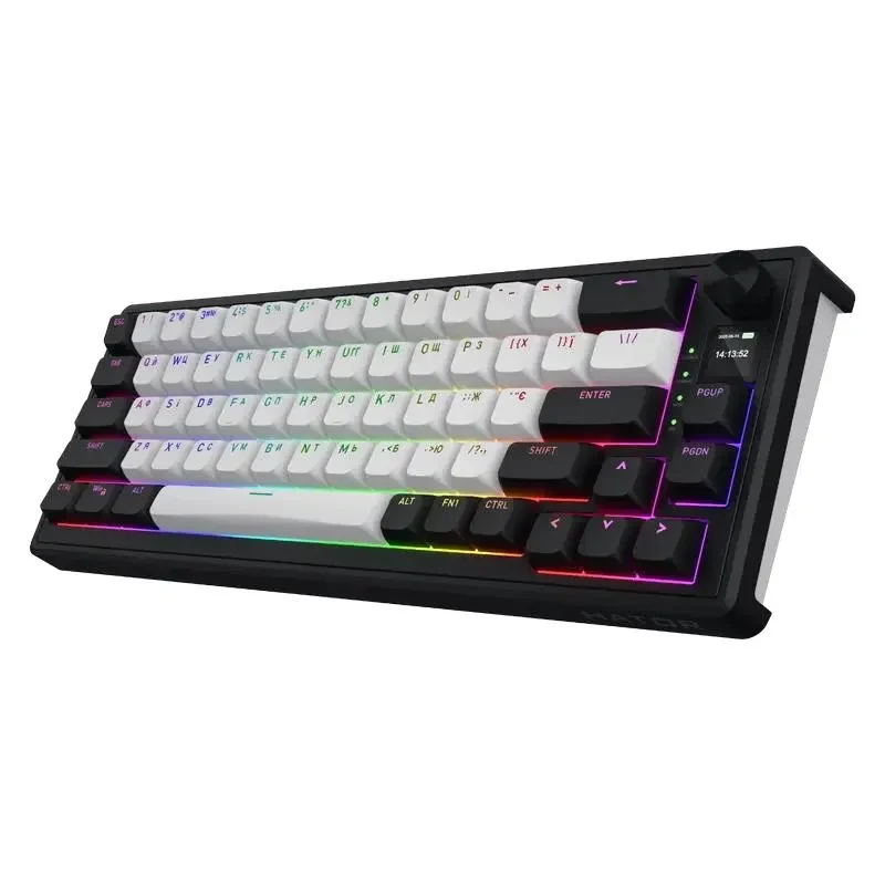 Keyboard HATOR Skyfall 65 MAG ULTIMA 8K, Wired / Wireless, Black | White 5