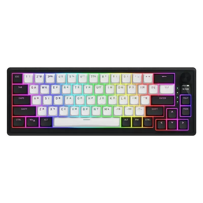 Keyboard HATOR Skyfall 65 MAG ULTIMA 8K, Wired / Wireless, Black | White 3
