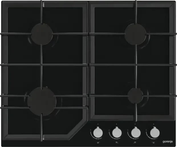 Gas Cooktop Gorenje GT 641 KB, Black 2