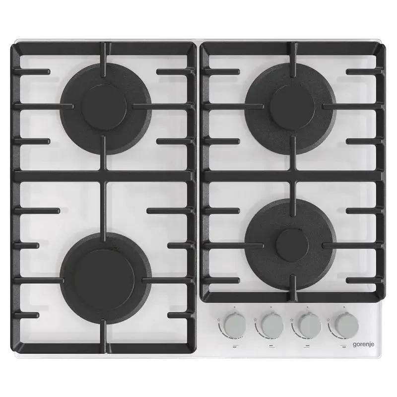 Gas Cooktop Gorenje GT 642 AXW, White 4