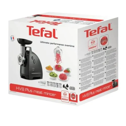 Meat Mincer Tefal HV8 Plus 11in1 NE685, Black