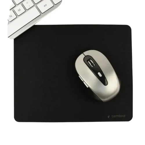 Mouse Pad Gembird MP-S-BK-M, 260mm x 220mm, Black