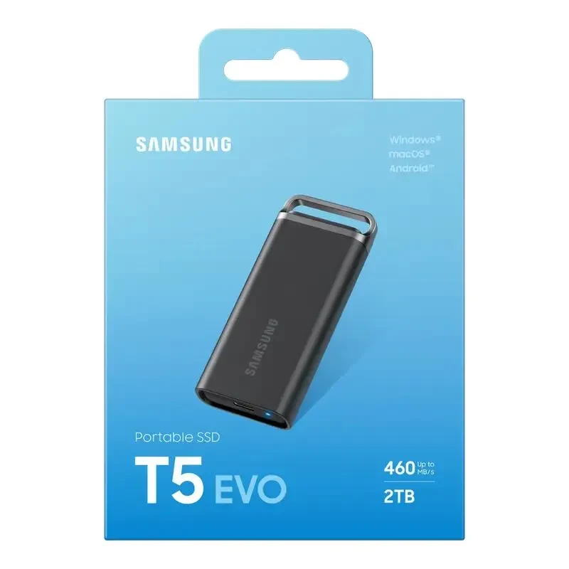 External Portable SSD Samsung T5 EVO, 2 TB, Black (MU-PH2T0S/EU) 6
