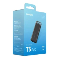 External Portable SSD Samsung T5 EVO, 2 TB, Black (MU-PH2T0S/EU) 3