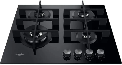 Gas Cooktop Whirlpool GOWL 628/NB, Black 