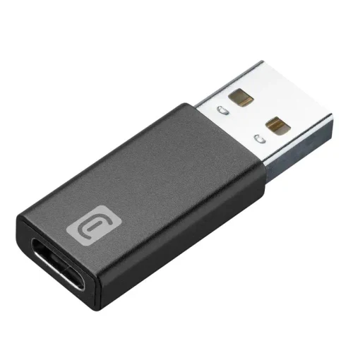 USB Adapter Cellularline USB-C to USB, Black