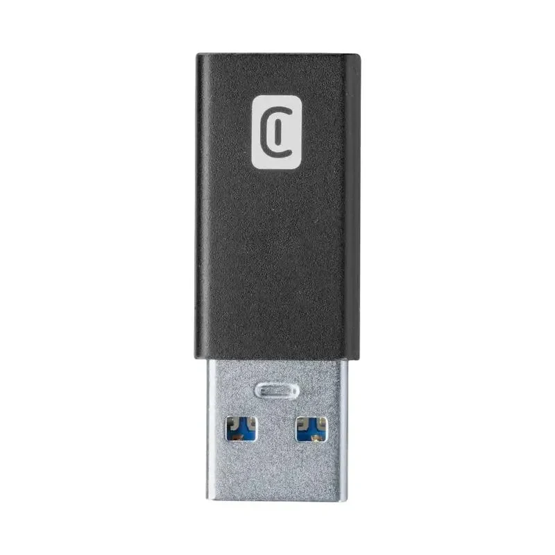 USB Adapter Cellularline USB-C to USB, Black 3