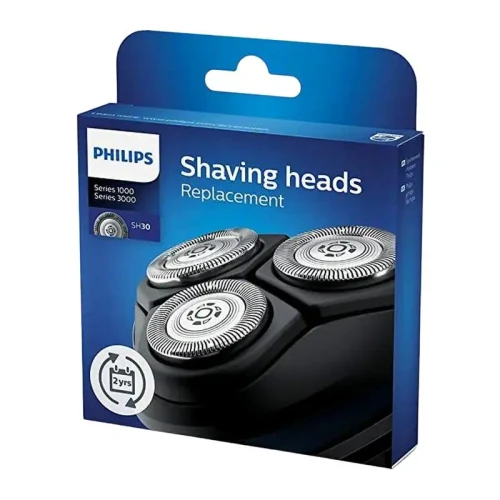 Electric Shaver Replacement Head  Philips Shaver series 3000 SH30/50, Silver