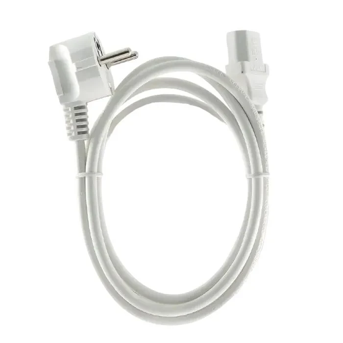 Power Cord Cablexpert PC-186W-VDE, 1.8 m, White 4