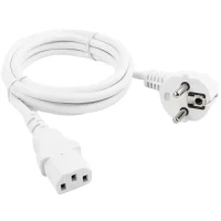 Power Cord Cablexpert PC-186W-VDE, 1.8 m, White 3