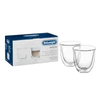 Set of glasses De'Longhi 190ml 2pcs, Transparent 3