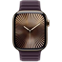 Watch Strap Apple Watch 42mm Magnetic Link, Polyester, Medium, Blackberry 2