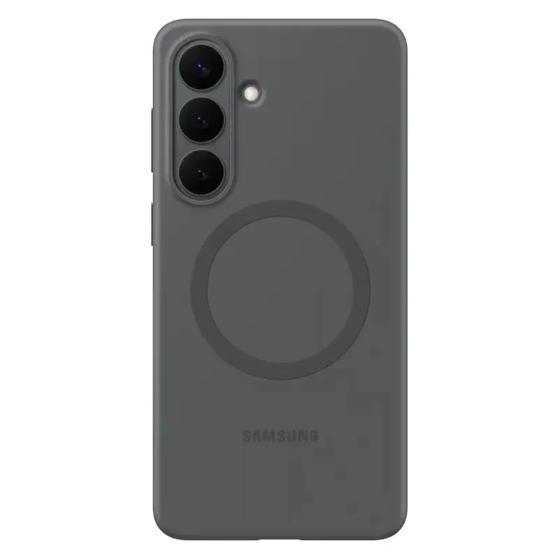Back Case Samsung Silicone Magnet Case for Galaxy S26+, Black 2