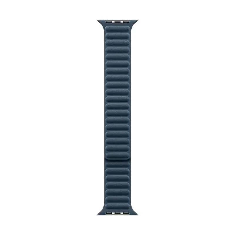 Watch Strap Apple Watch 45mm Magnetic Link, Polyester, Medium, Pacific Blue 4