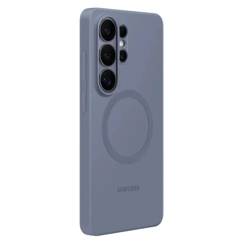 Back Case Samsung Silicone Magnet Case for Galaxy S26 Ultra, Blue Violet 2