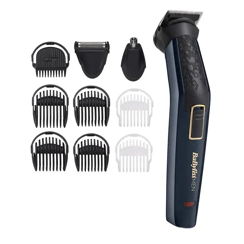 Men's Trimmer BaByliss 8-in-1 Carbon Steel Multi Trimmer MT728E, Black 3