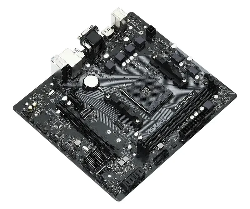 Mainboard ASRock A520M-HVS, AM4, AMD A520, Micro-ATX 5