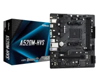 Mainboard ASRock A520M-HVS, AM4, AMD A520, Micro-ATX 2