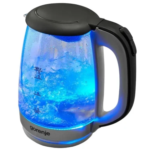 Electric Kettle Gorenje K17GXG, Stainless Steel | Black