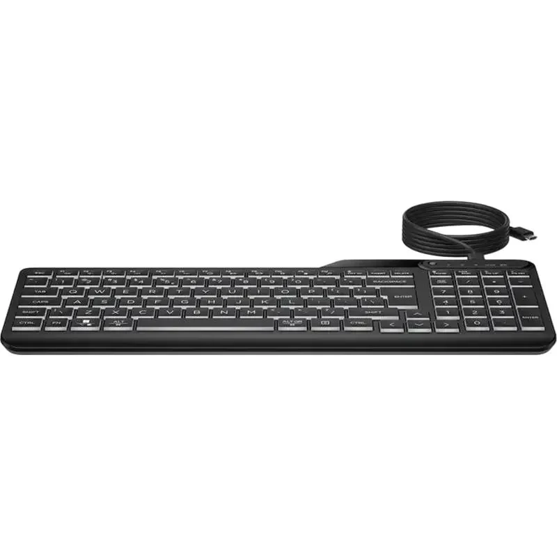 Keyboard HP 400, Wired, Black 7