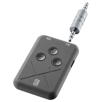 Bluetooth Audio Transmitter Cellularline Wireless Transmitter, Black 2