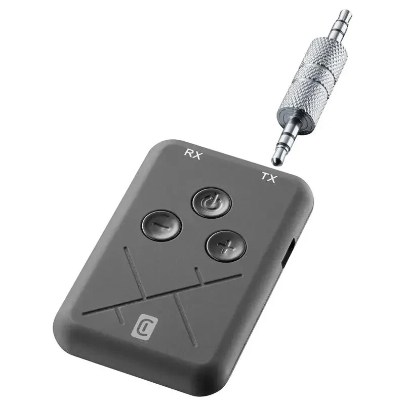 Bluetooth Audio Transmitter Cellularline Wireless Transmitter, Black 2