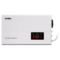 Automatic Voltage Regulator SVEN SLIM AVR-1000 LCD, 1000VA 6