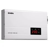 Automatic Voltage Regulator SVEN SLIM AVR-1000 LCD, 1000VA 3