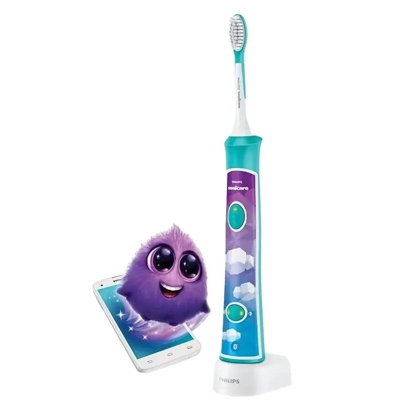 Electric Sonic Toothbrush PHILIPS Sonicare For Kids HX6322/04, Teal 8