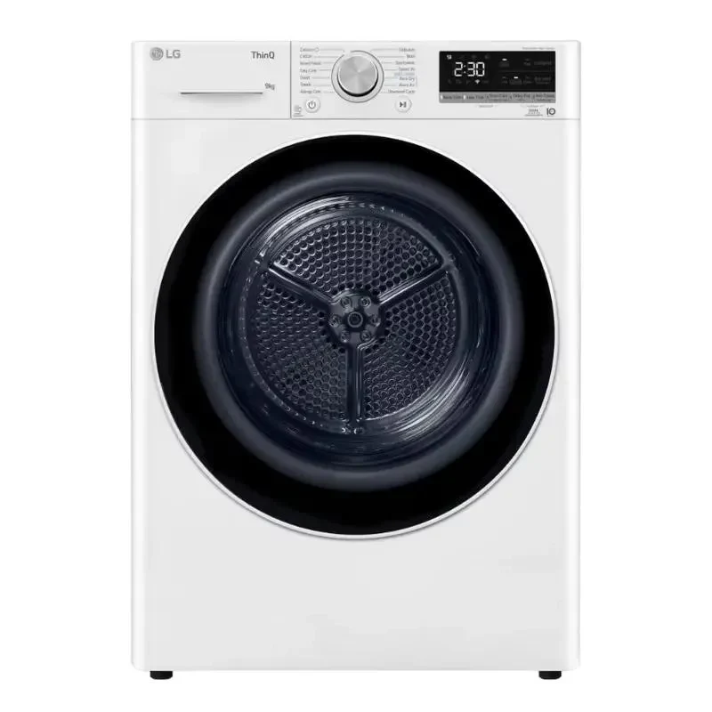 Clothes dryer LG RH90V9AV4N, 9kg, White 5