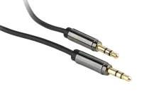 Audio Cable Cablexpert CCAP-444-1M, 3.5mm 3-pin (M) - 3.5mm 3-pin (M), 1m, Black 2