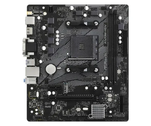 Mainboard ASRock A520M-HDV, AM4, AMD A520, Micro-ATX