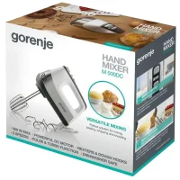 Hand mixer Gorenje M500DC, White | Silver 4